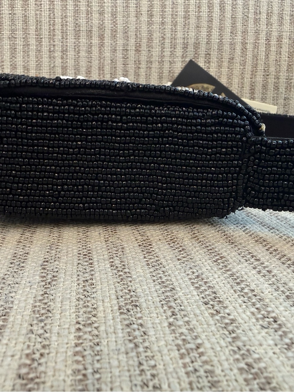 NWT Cutest bag out there! Beaded Black Halloween Dogs Pumpkins Shoulder Bag - Picture 6 of 9